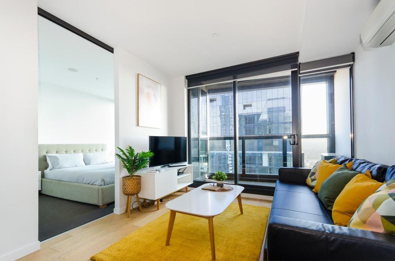 2Br Cbd Pad, City Views, Free Parking, Pool, Gym Melbourne Exterior photo